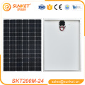 Meilleur prix 200 w solaire panneau200 watt pliant panneau solaire 200 watt monocristallin panneau solaire avec CE TUV